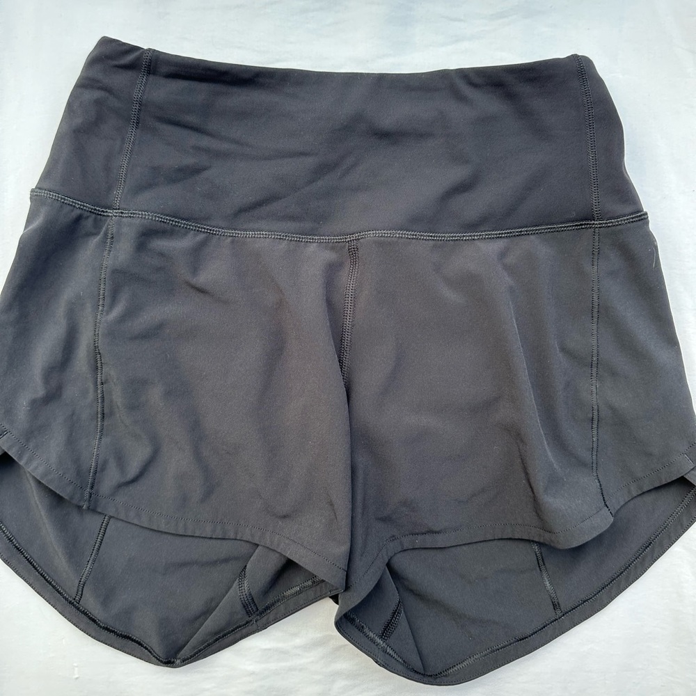 lululemon HR speed up short 4in inseam size 2